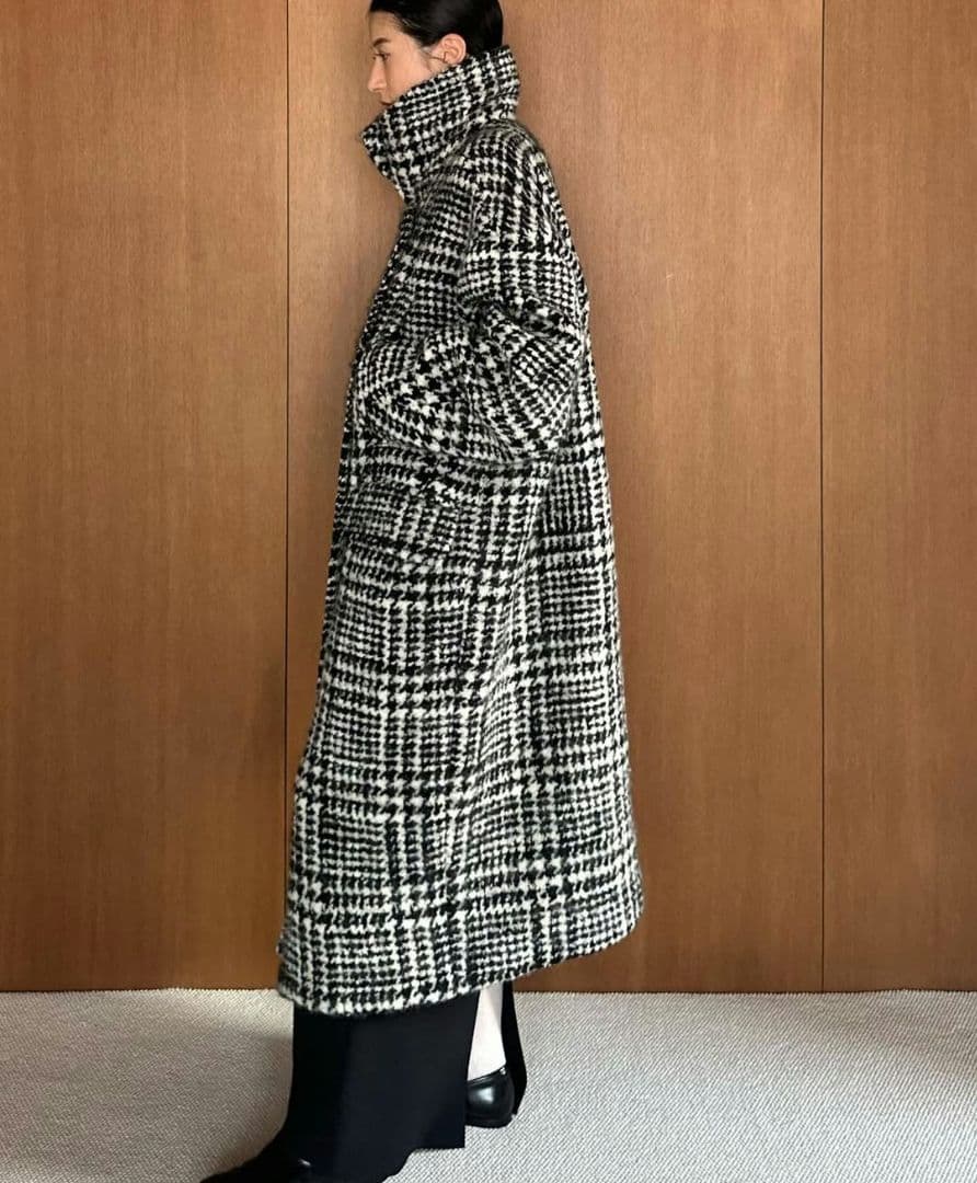 CLANE クラネ SHORT SHAGGY COCOON OVER COAT