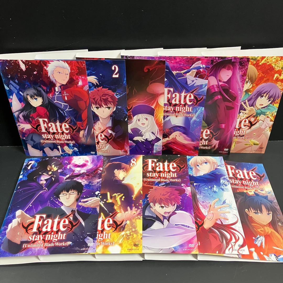 Fate stay night UBW レンタルDVD アニメ 全巻完結セット