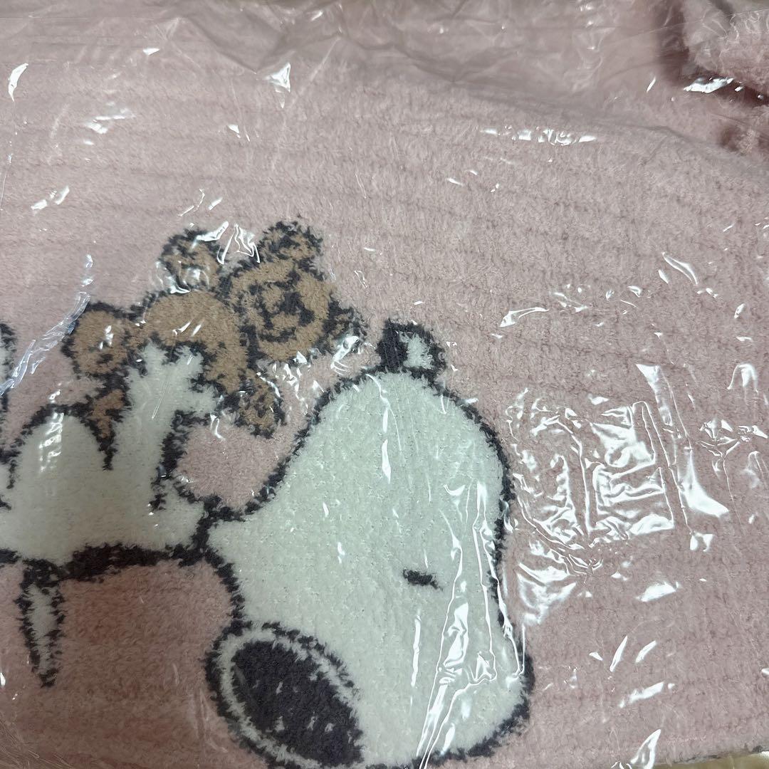 ジェラートピケ SNOOPY×BEAR ジャガードプルオーバー&ショートパンツ