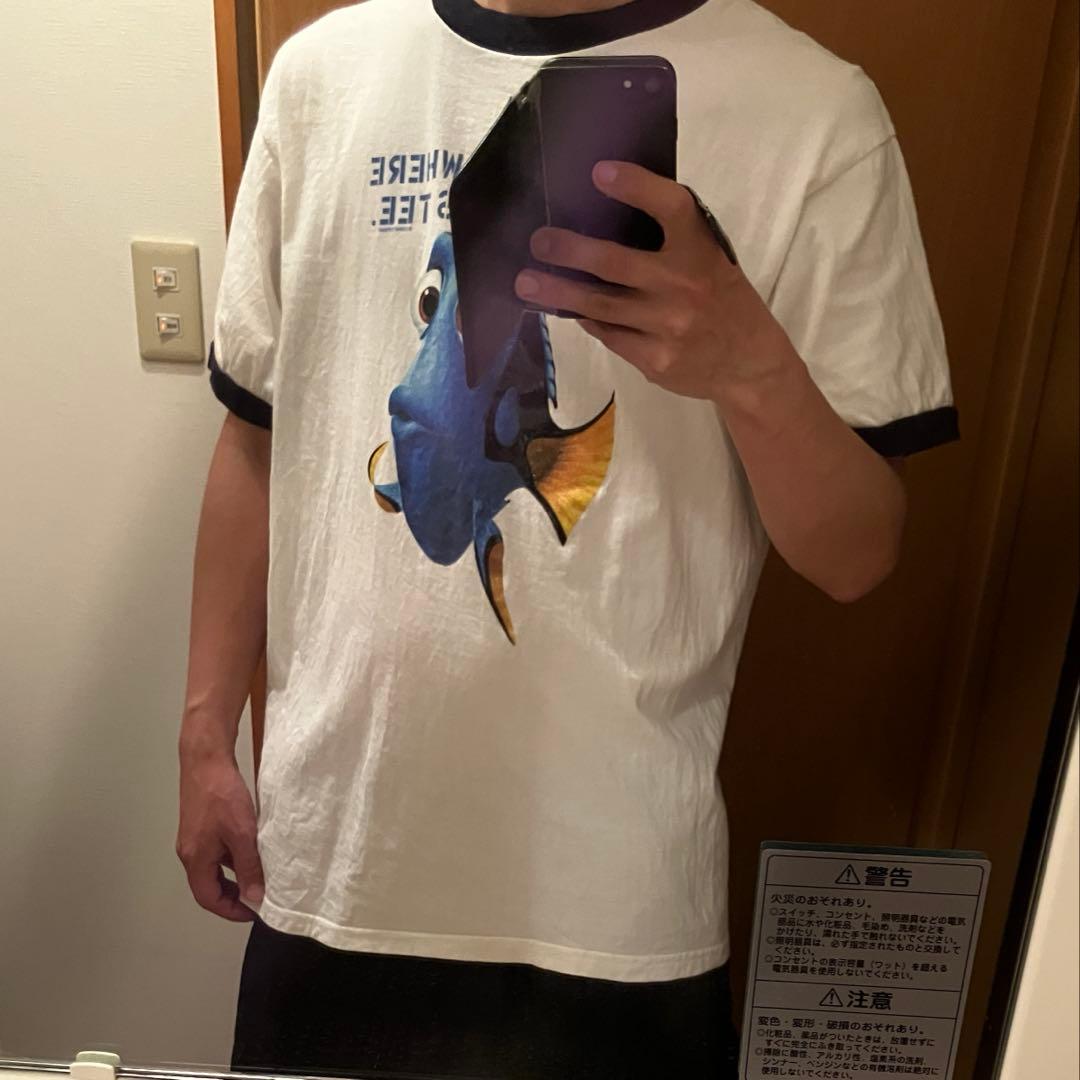 PIXAR 00s~ファインディングニモ リンガーTシャツ