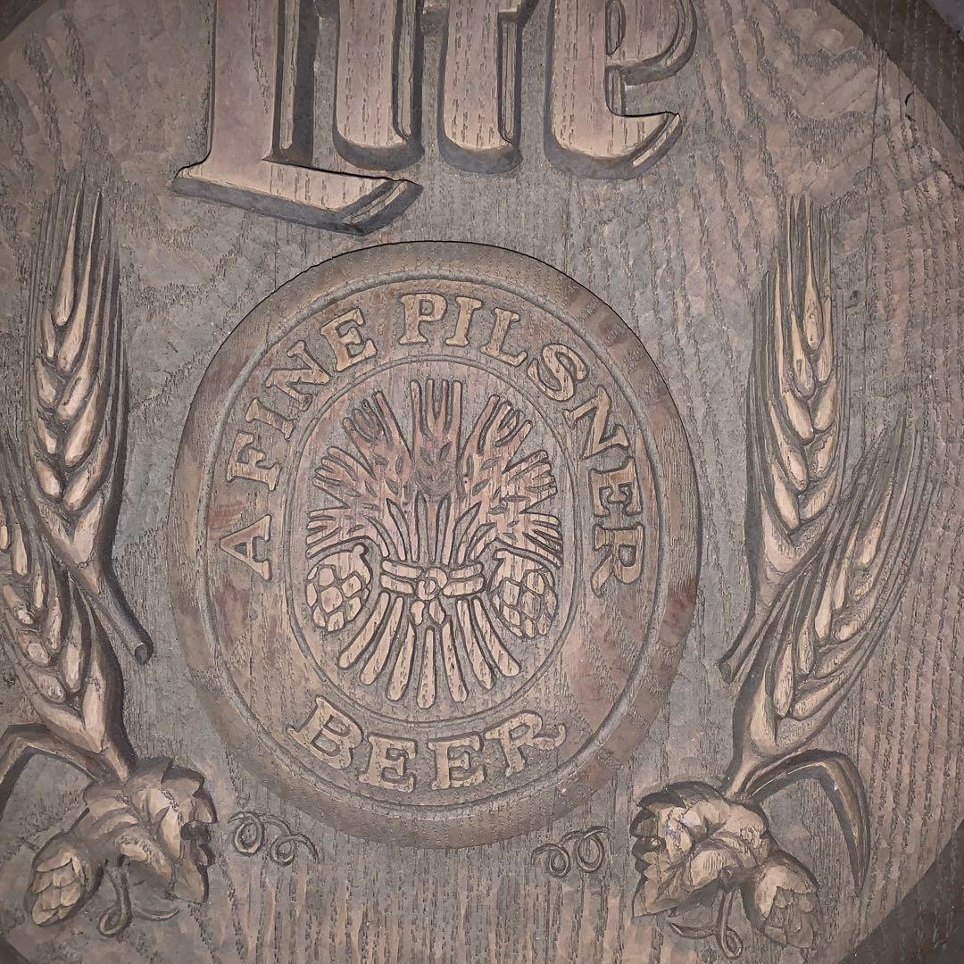 ヴィンテージ  Lite Beer 飾り壁掛け