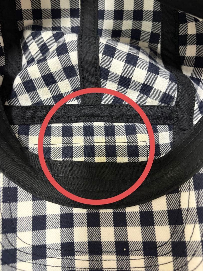 Gingham Camp Cap シュプリーム ギンガム キャンプ キャップ
