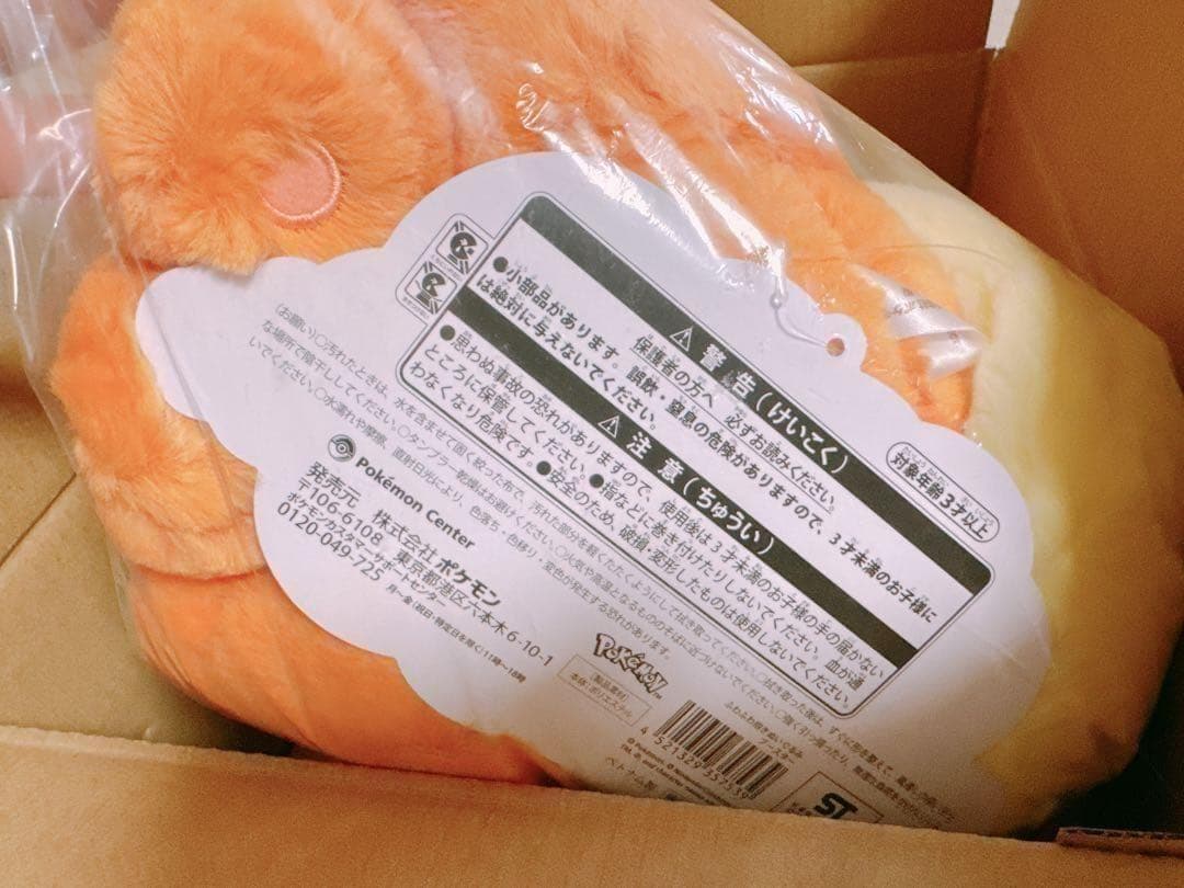 ポケモンセンターオリジナル ふわふわ抱きぬいぐるみ ブースター