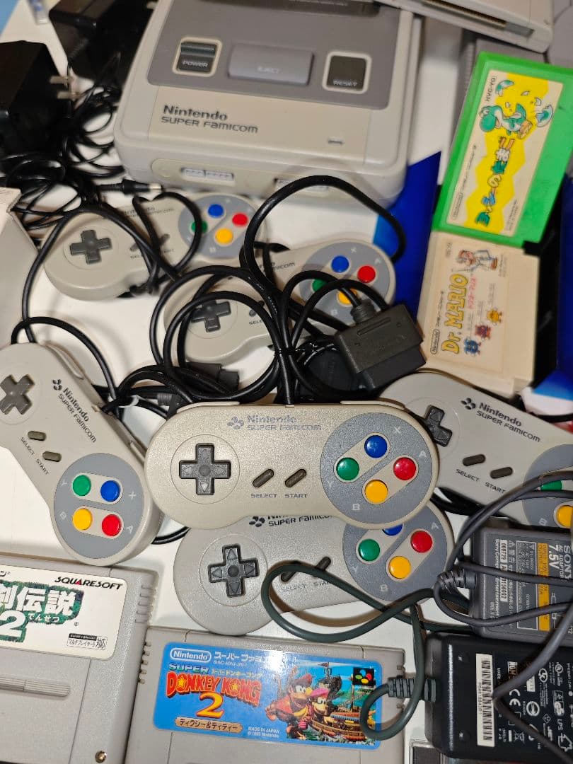 スーパーファミコン・プレイステーションセット