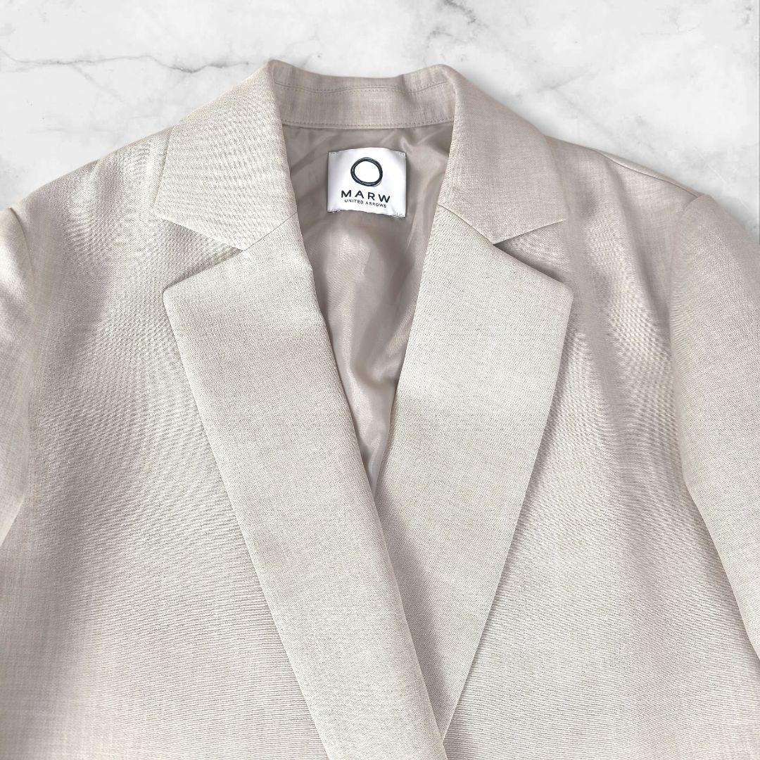 【美品】MARW UNITED ARROWS バック アシンメトリー ジャケット