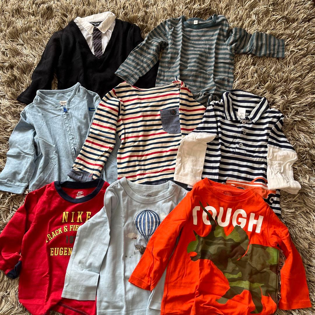 キッズ　男の子　まとめ売り40着　90cm95cm秋冬 ブランド服