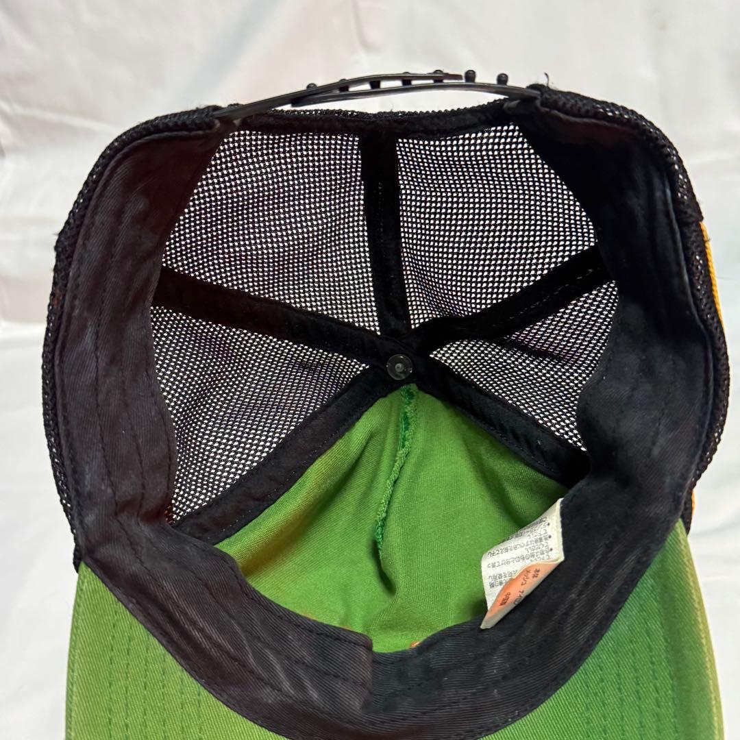 90s OLD adidas vintage加工 cap メッシュ ロゴ 激レア
