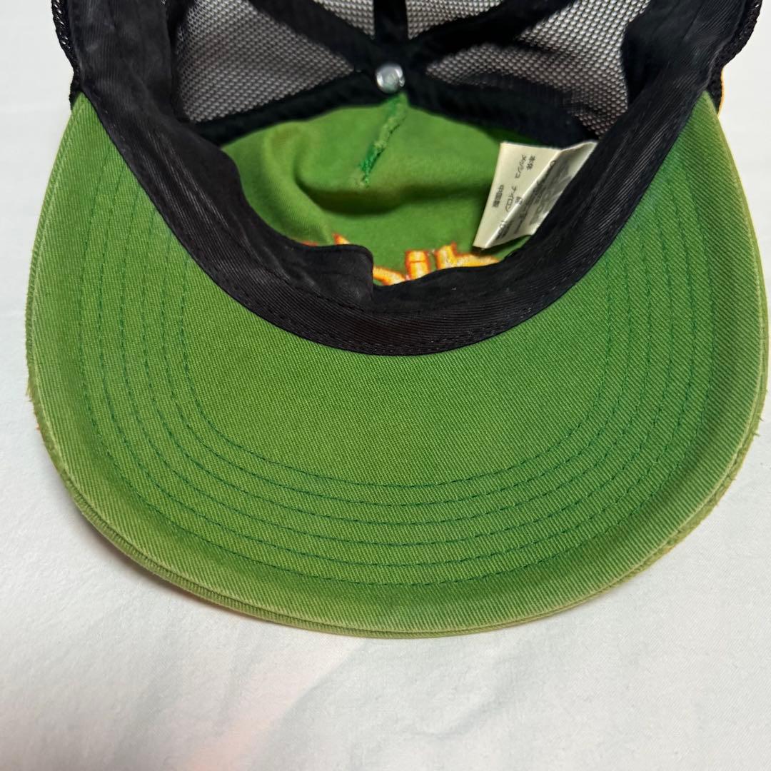 90s OLD adidas vintage加工 cap メッシュ ロゴ 激レア