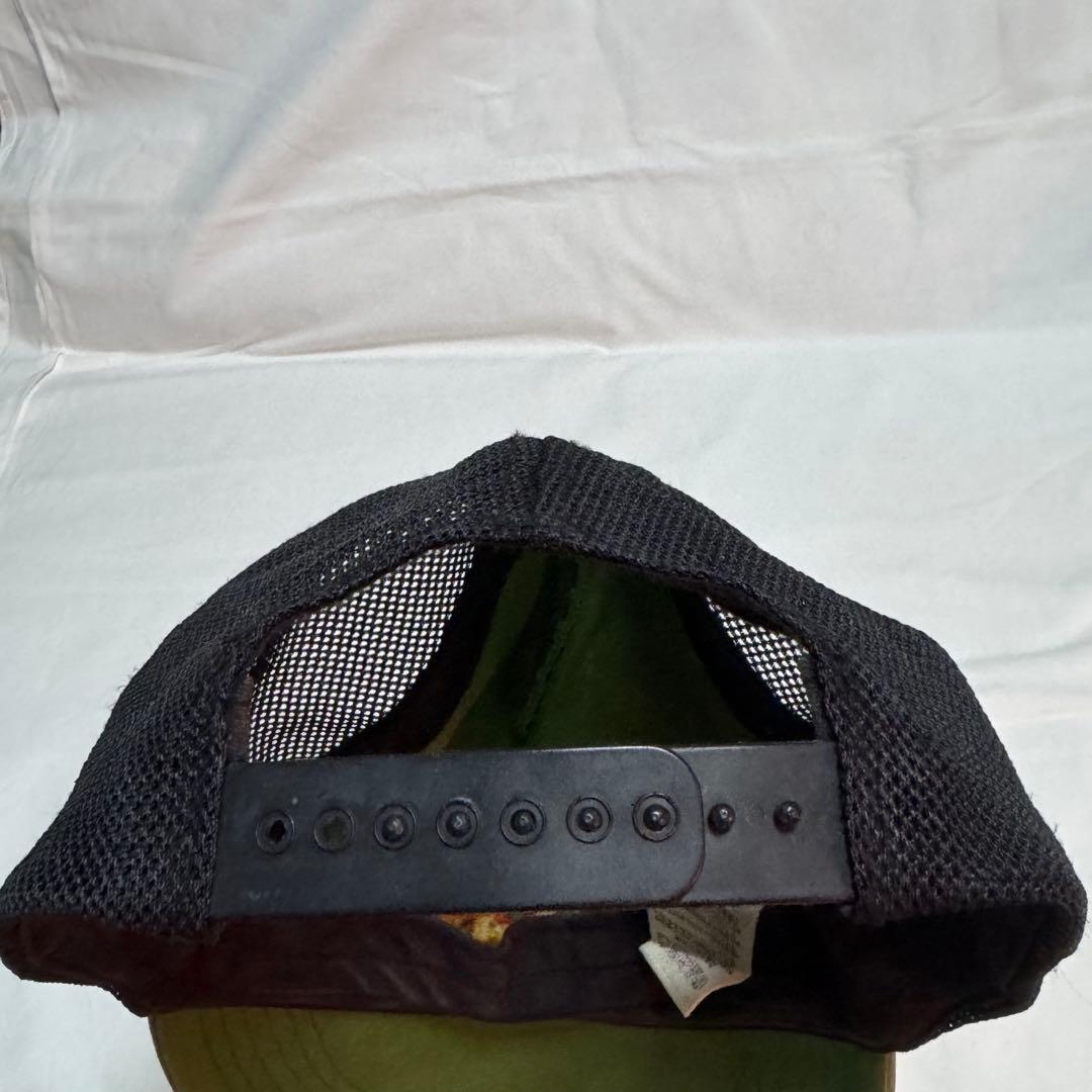 90s OLD adidas vintage加工 cap メッシュ ロゴ 激レア