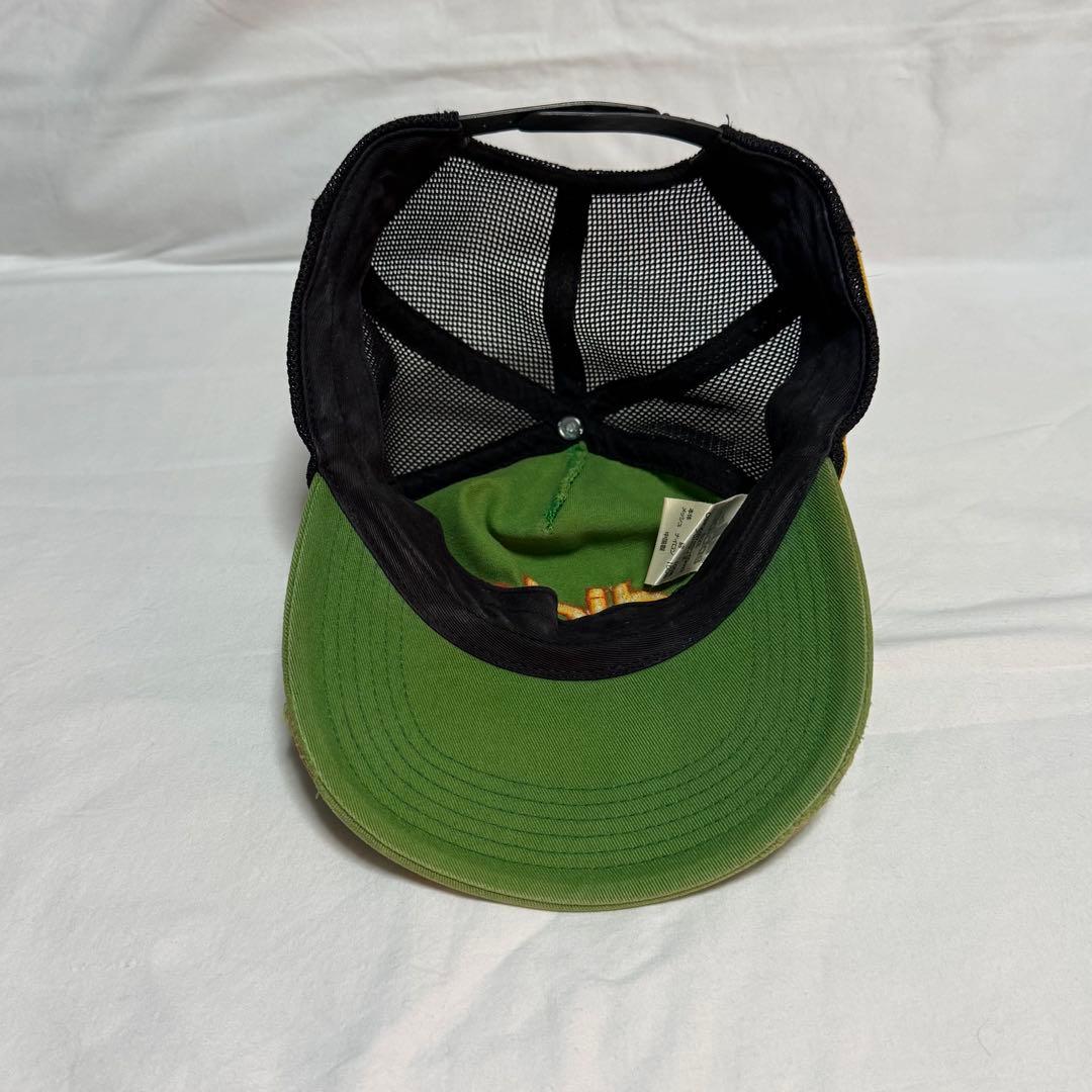 90s OLD adidas vintage加工 cap メッシュ ロゴ 激レア