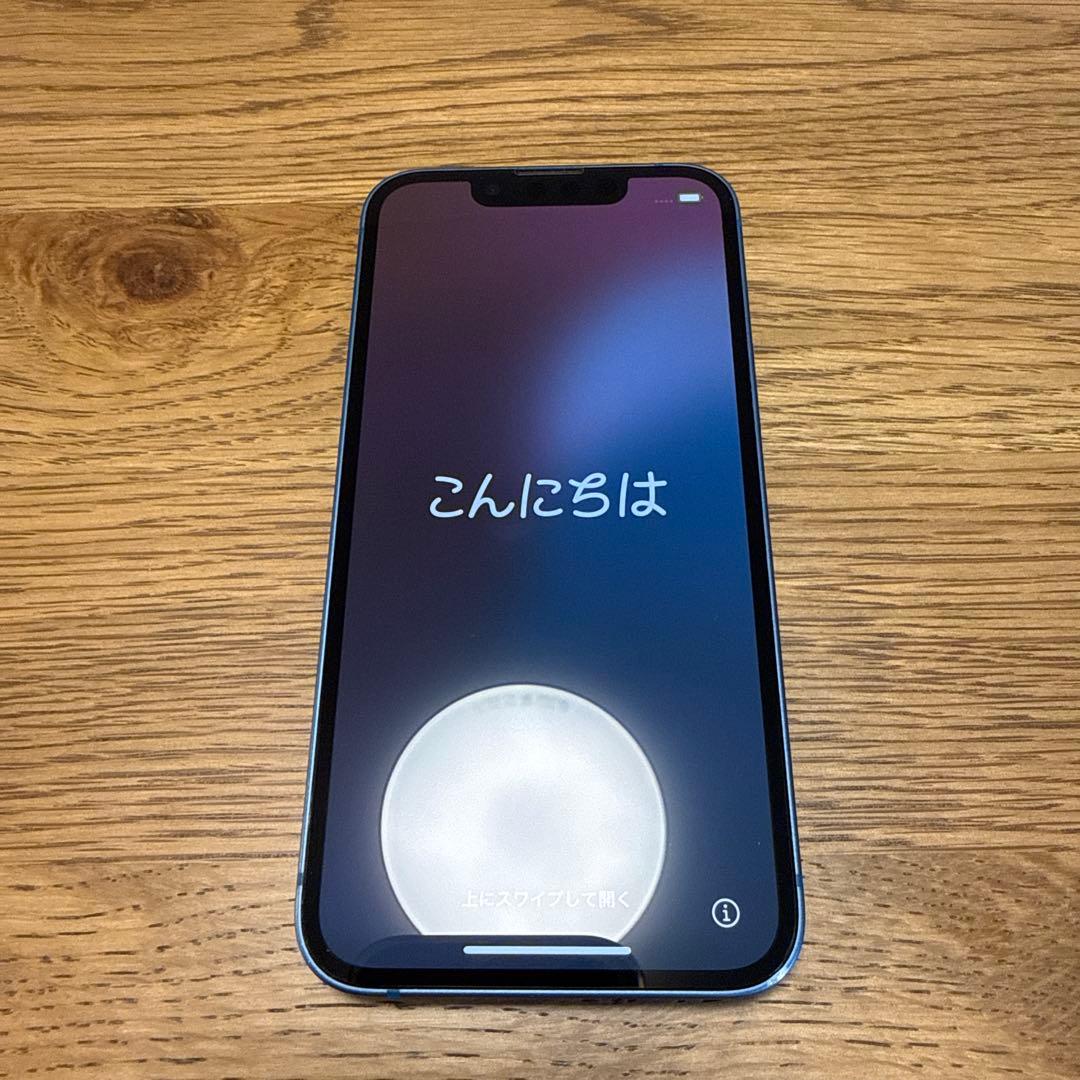 iPhone 13 mini ブルー　本体