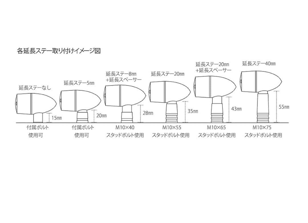 10062 POSH ウィンカー 4個セット