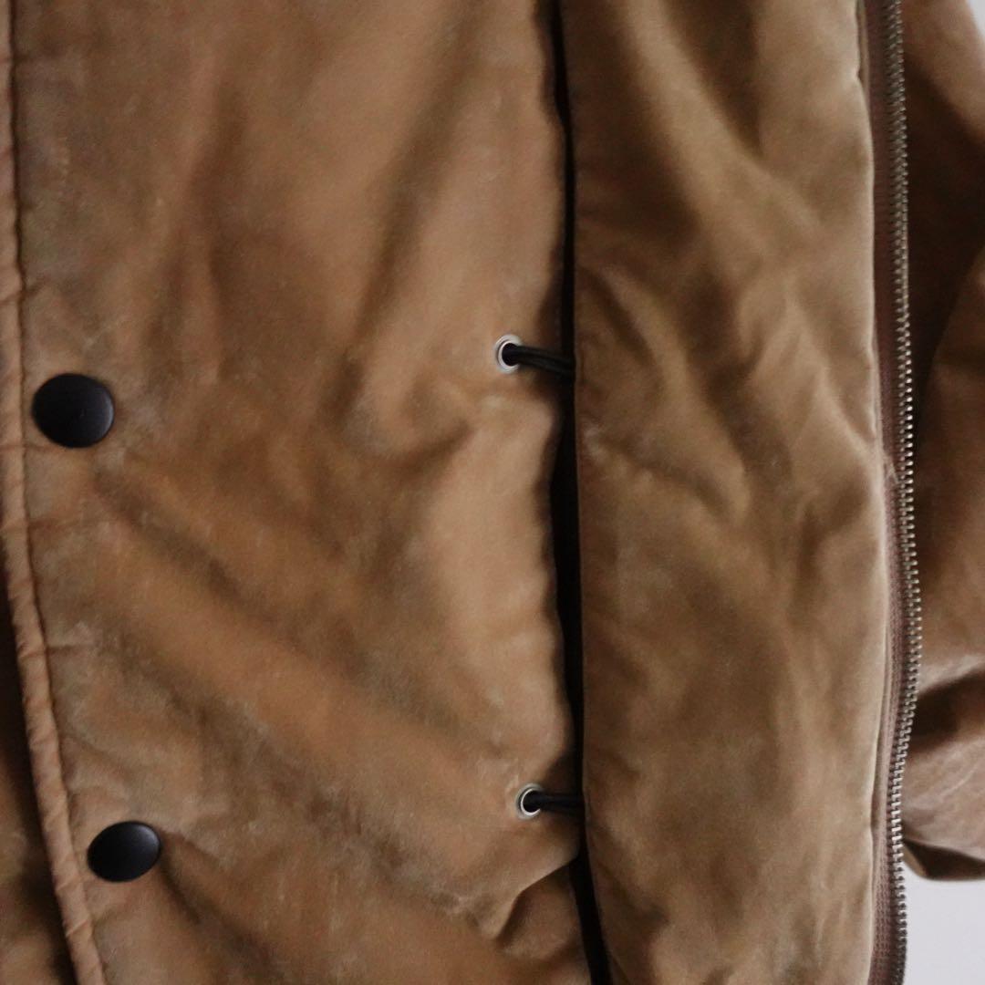 【イタリア製】1990s Camel Velvet Layered Jacket