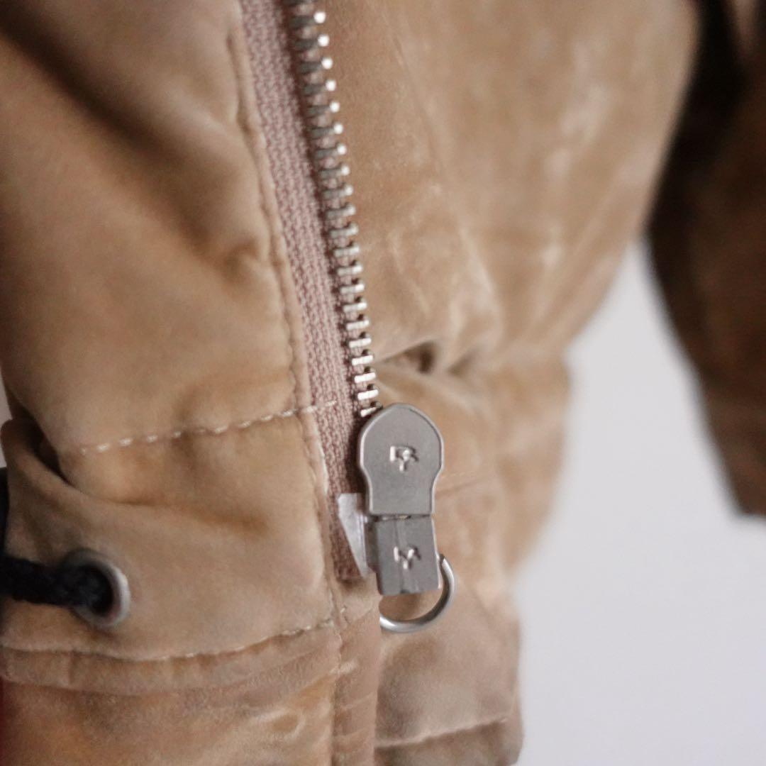 【イタリア製】1990s Camel Velvet Layered Jacket