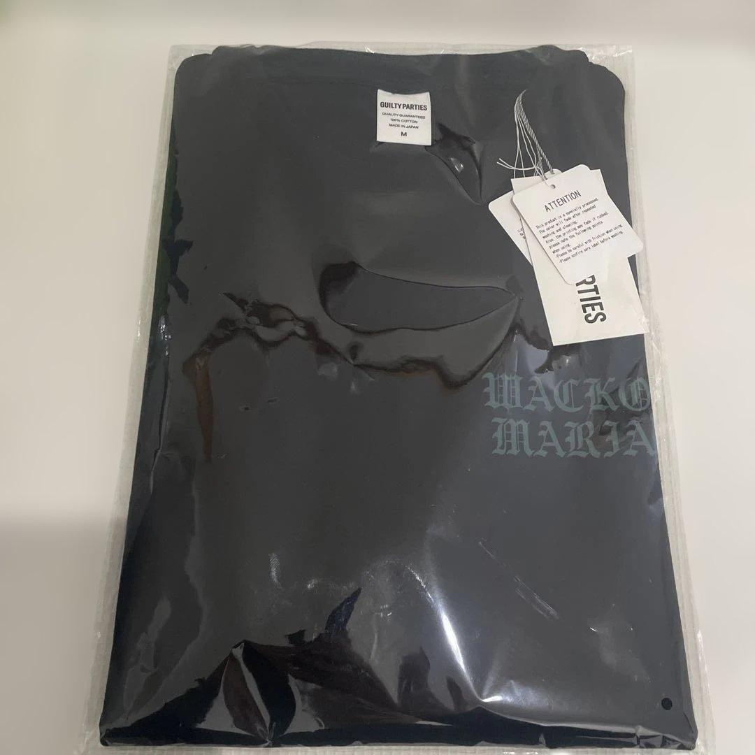 新品 WACKO MARIA ブラック Tシャツ ワコマリア 26SS 黒