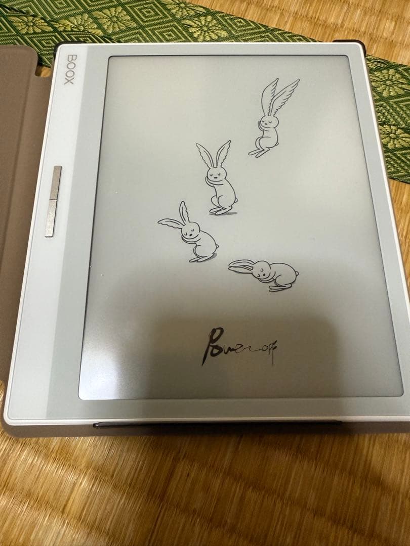 【美品】BOOX Leaf2 ホワイト 純正ケースセット
