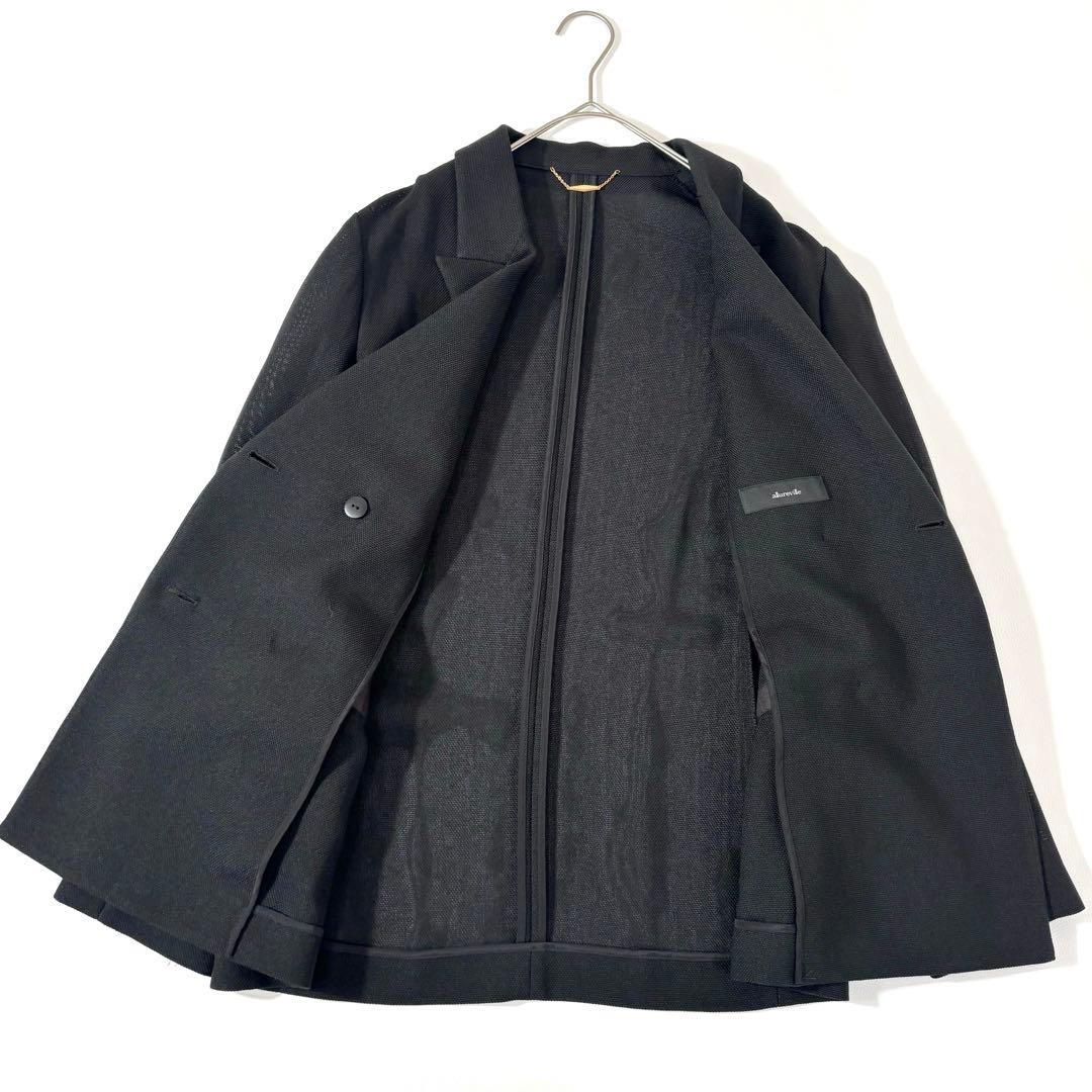 770未使用級✨アルアバイル カラミダブルコンパクトジャケット ブラック