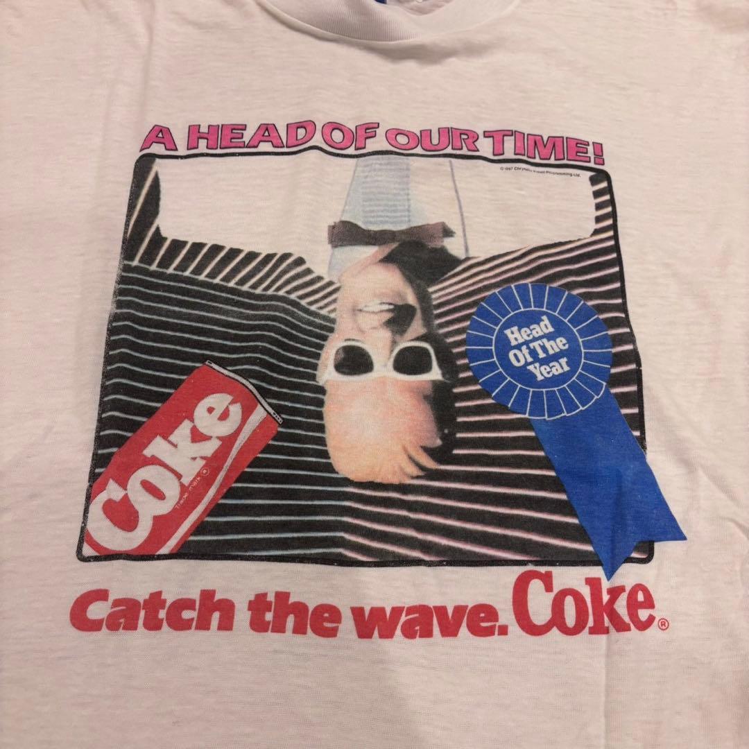 菅田将暉着用　80s マックスヘッドルーム Tシャツ コカコーラ コピーライト