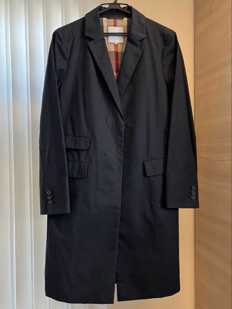 【美品】MACKINTOSH PHILOSOPHYスプリングコート ブラック38