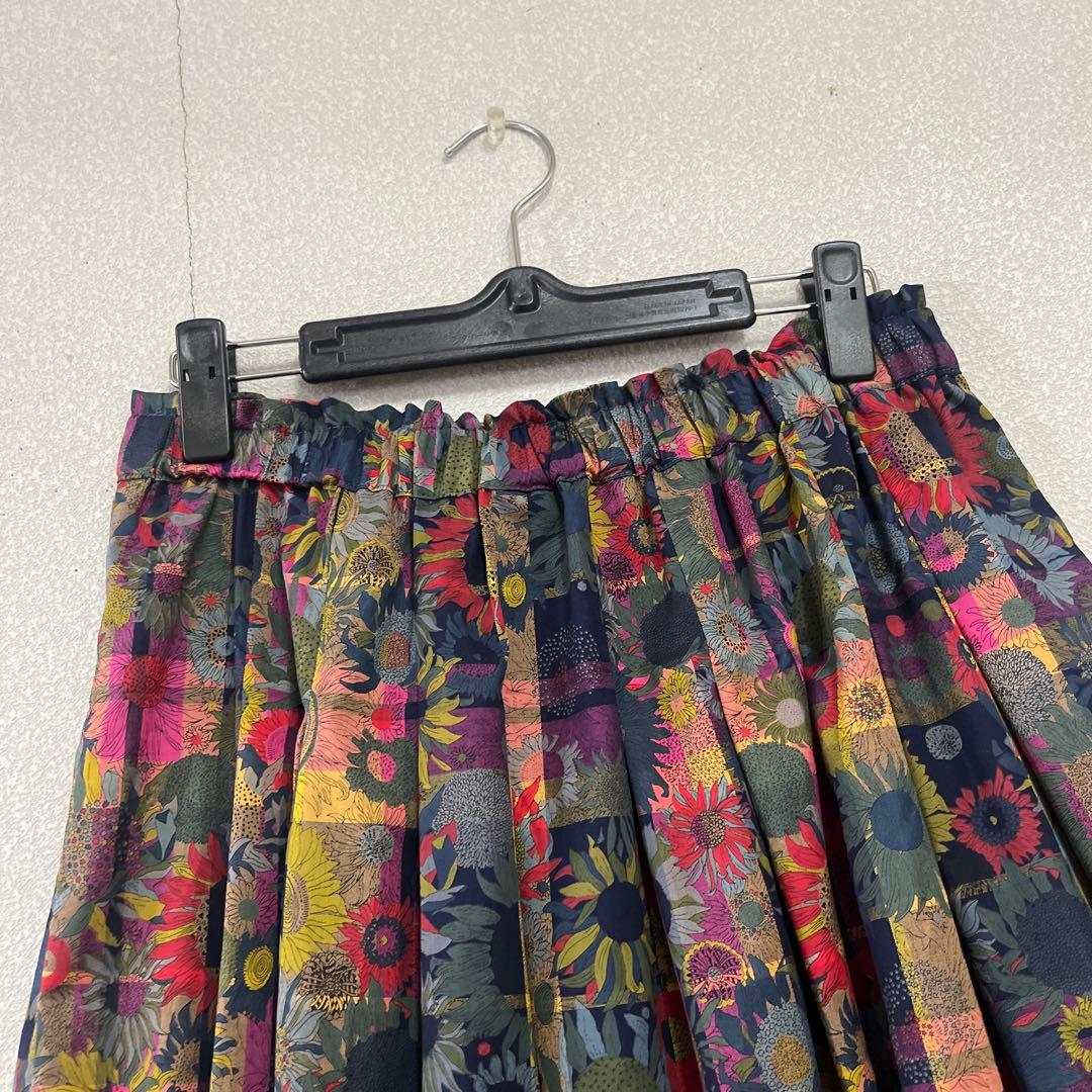 ハンドメイドリバティタックスカート