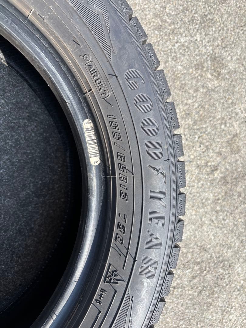 H*R様 グッドイヤー8 155/65R13 ４本セット