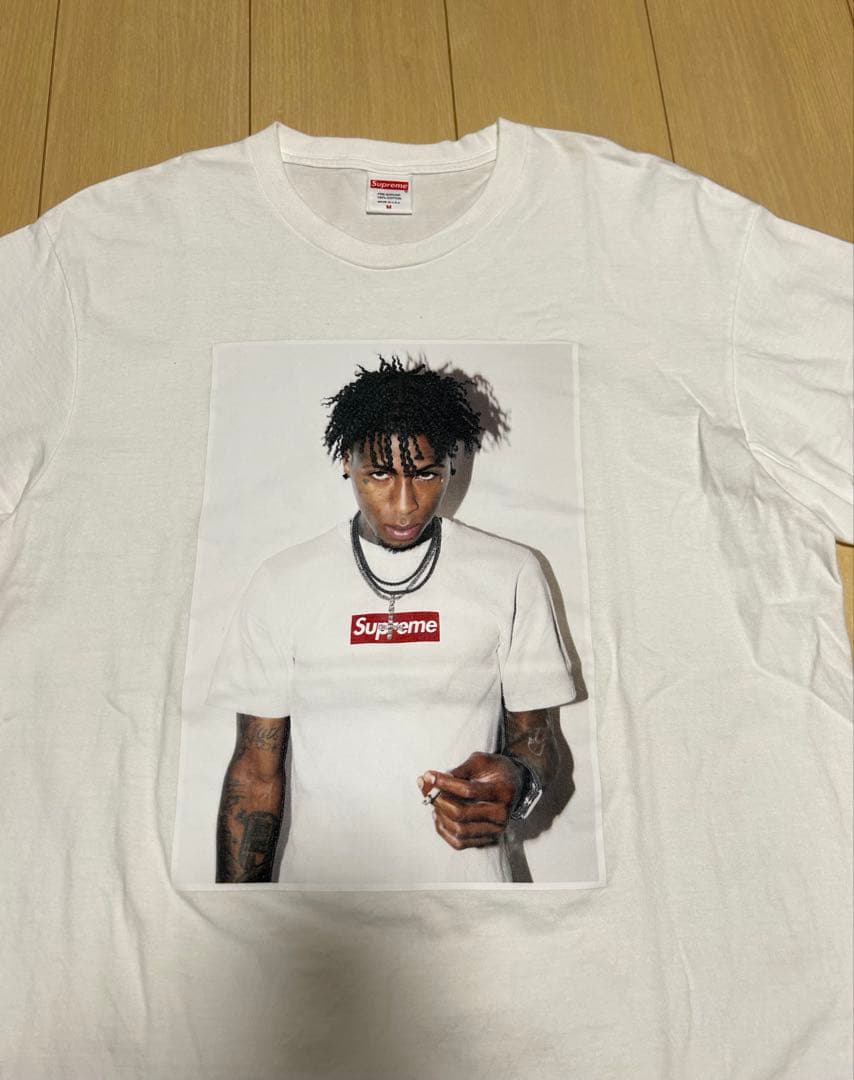 Supreme NBA youngboy Tシャツ ヤングボーイ 白 M
