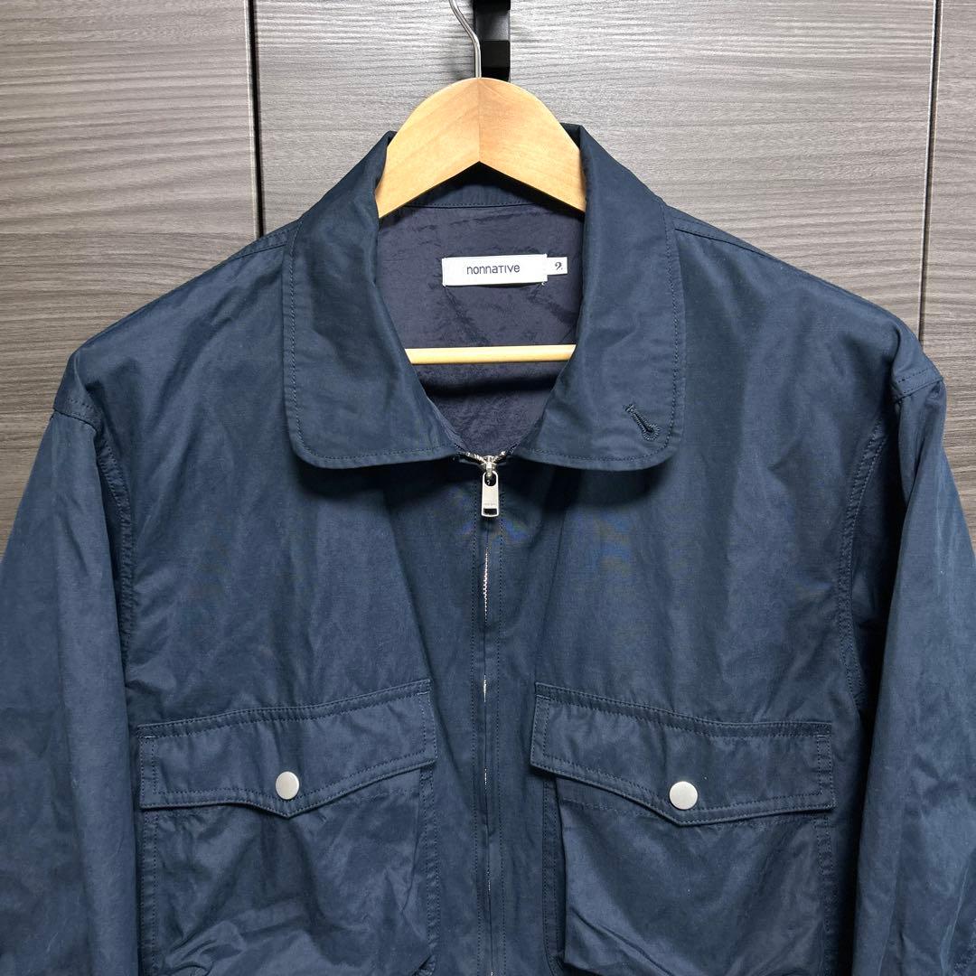 nonnative SOLDIER SHORT JACKET 25SS ネイビー