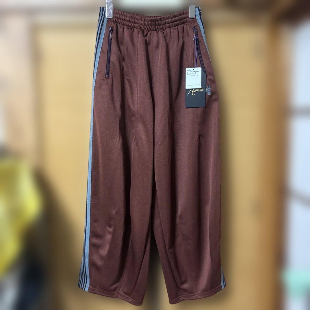 早い者勝ち　Needles ヒザデルパンツ　スウェットパンツ ブラウン　2