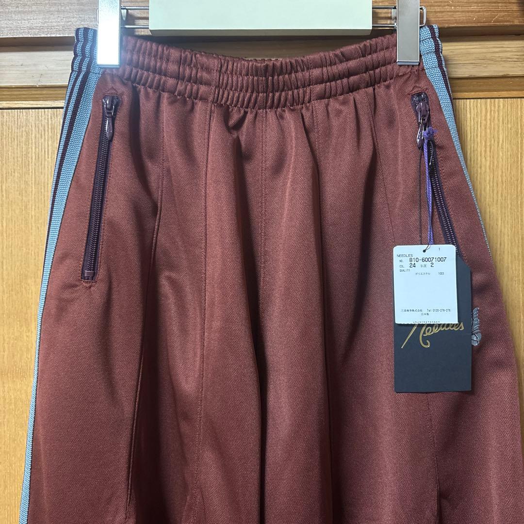 早い者勝ち　Needles ヒザデルパンツ　スウェットパンツ ブラウン　2