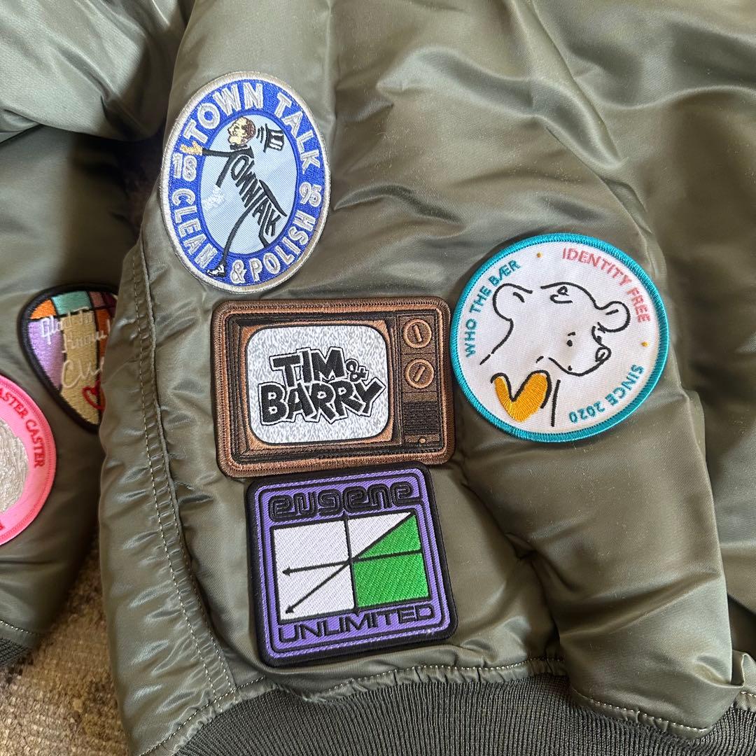 BUNNEY x ALPHA INDUSTRIES MA-1 XLバニーアルファ