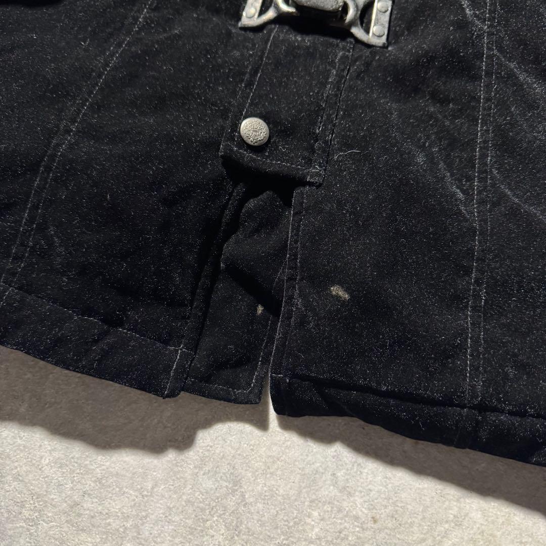 ジャケット・アウター 00s in the attic velvet fireman coat y2k