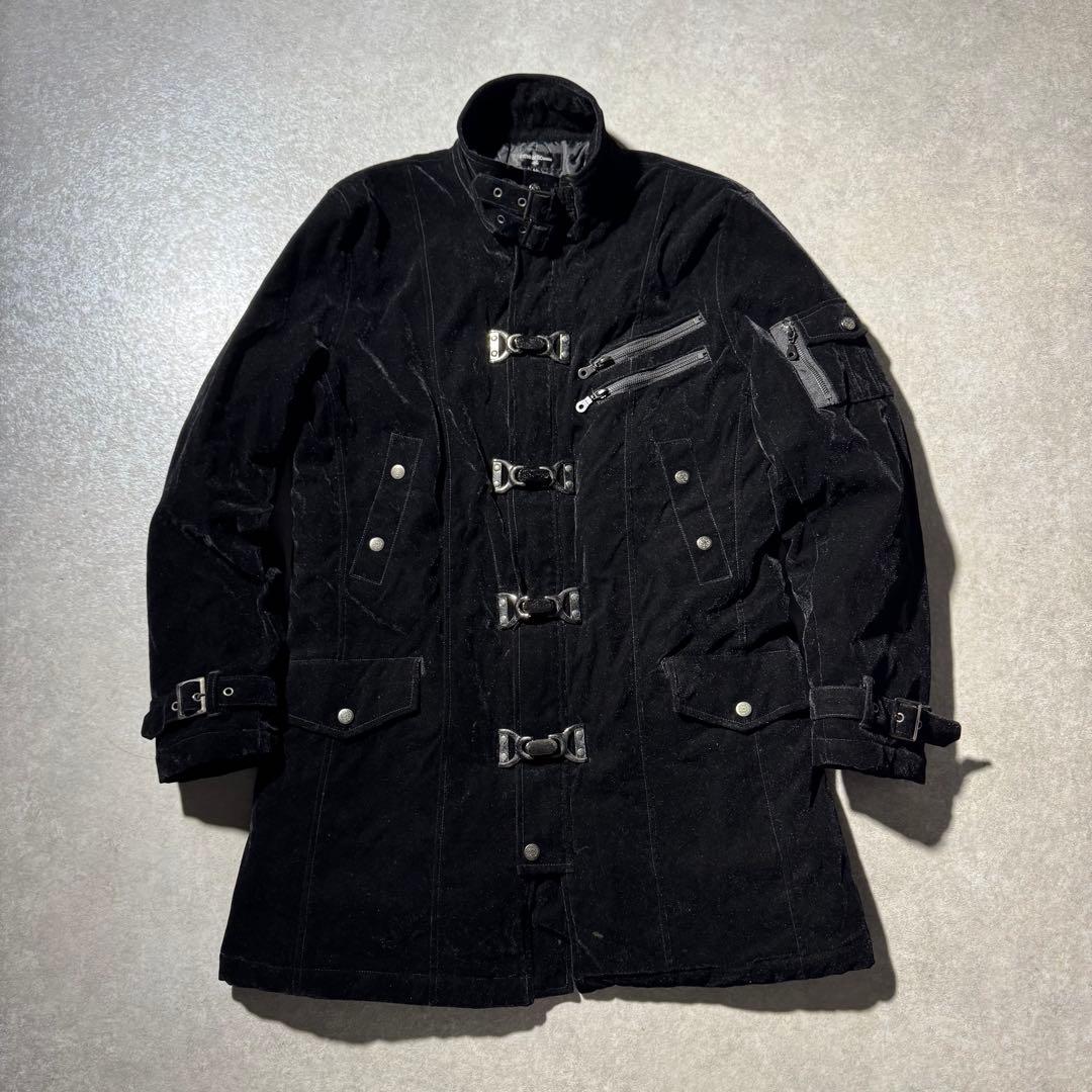 ジャケット・アウター 00s in the attic velvet fireman coat y2k