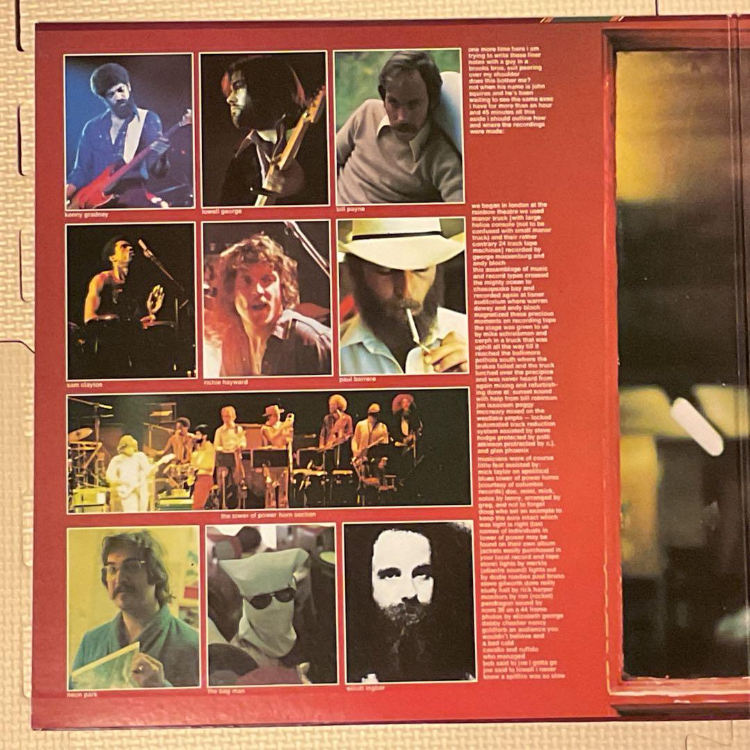 Little Feat ウエイティング・フォー・コロンブスLIVE レコード