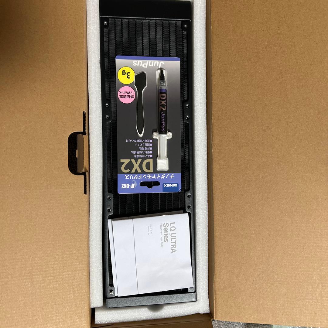 DEEPCOOL LQ360 ULTRA 水冷クーラー　新品グリス付き！