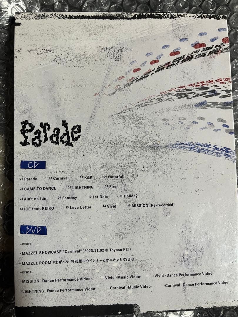 MAZZEL Parade MUZEUM盤DVD2無し