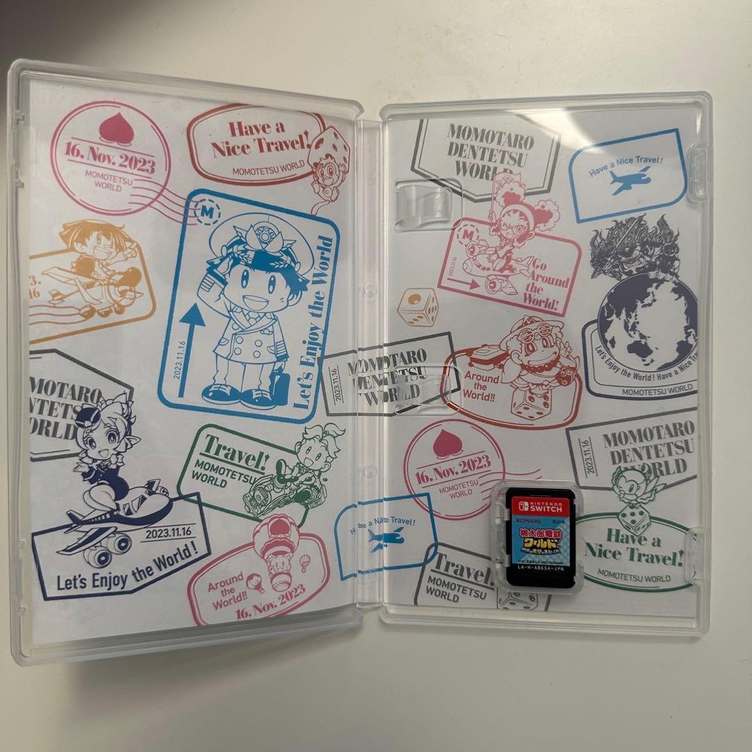 Nintendo Switch 青/赤 本体、どう森・桃鉄ワールド