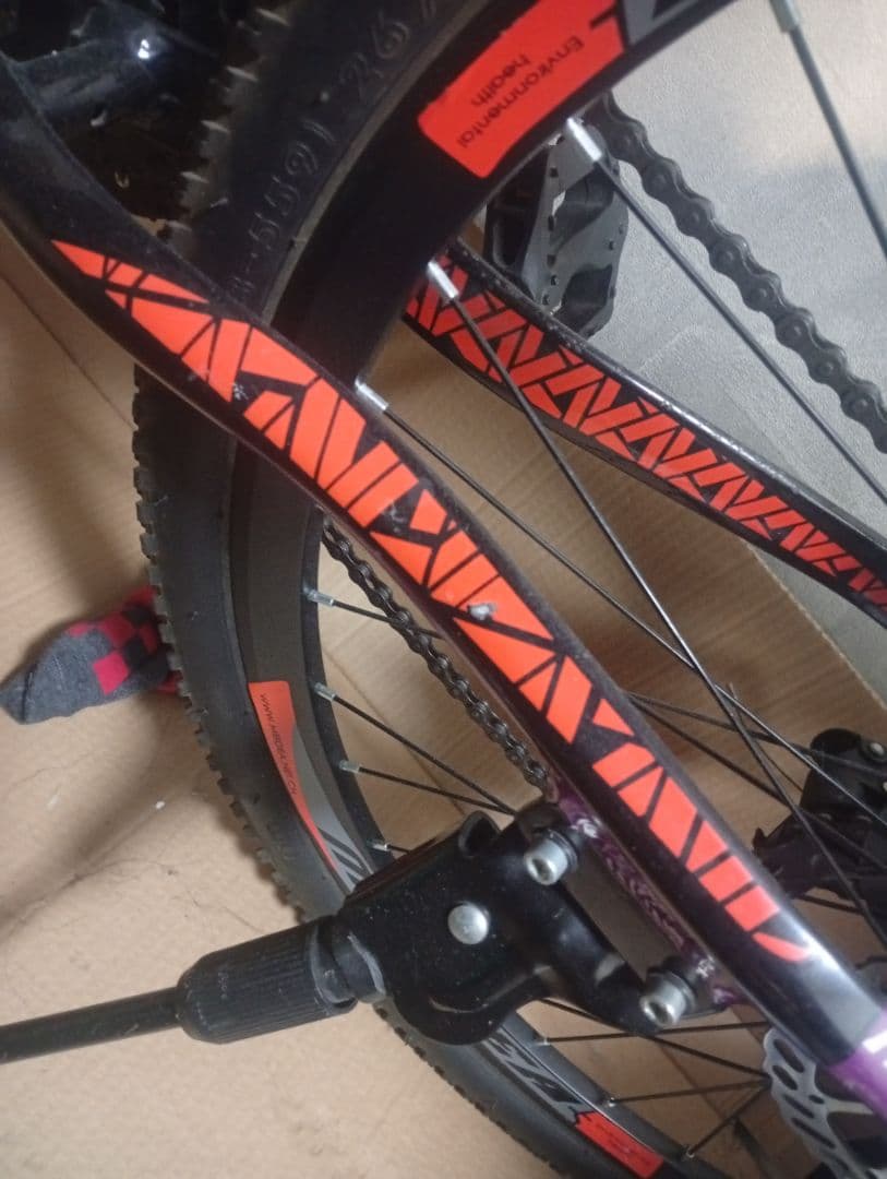 【AKIRAさん】meidea マウンテンバイク 7×2 14段変速