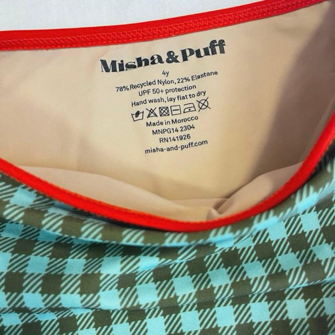 misha&puff 水着　スイムウェア　セパレート　4y