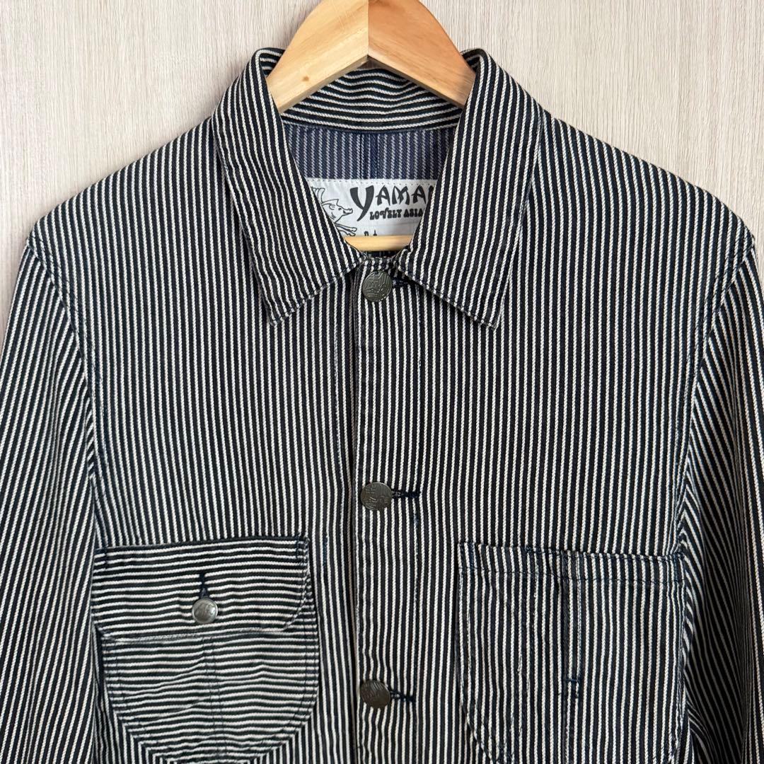 EVISU YAMANE エヴィス ヤマネ ヒッコリーストライプ カバーオール