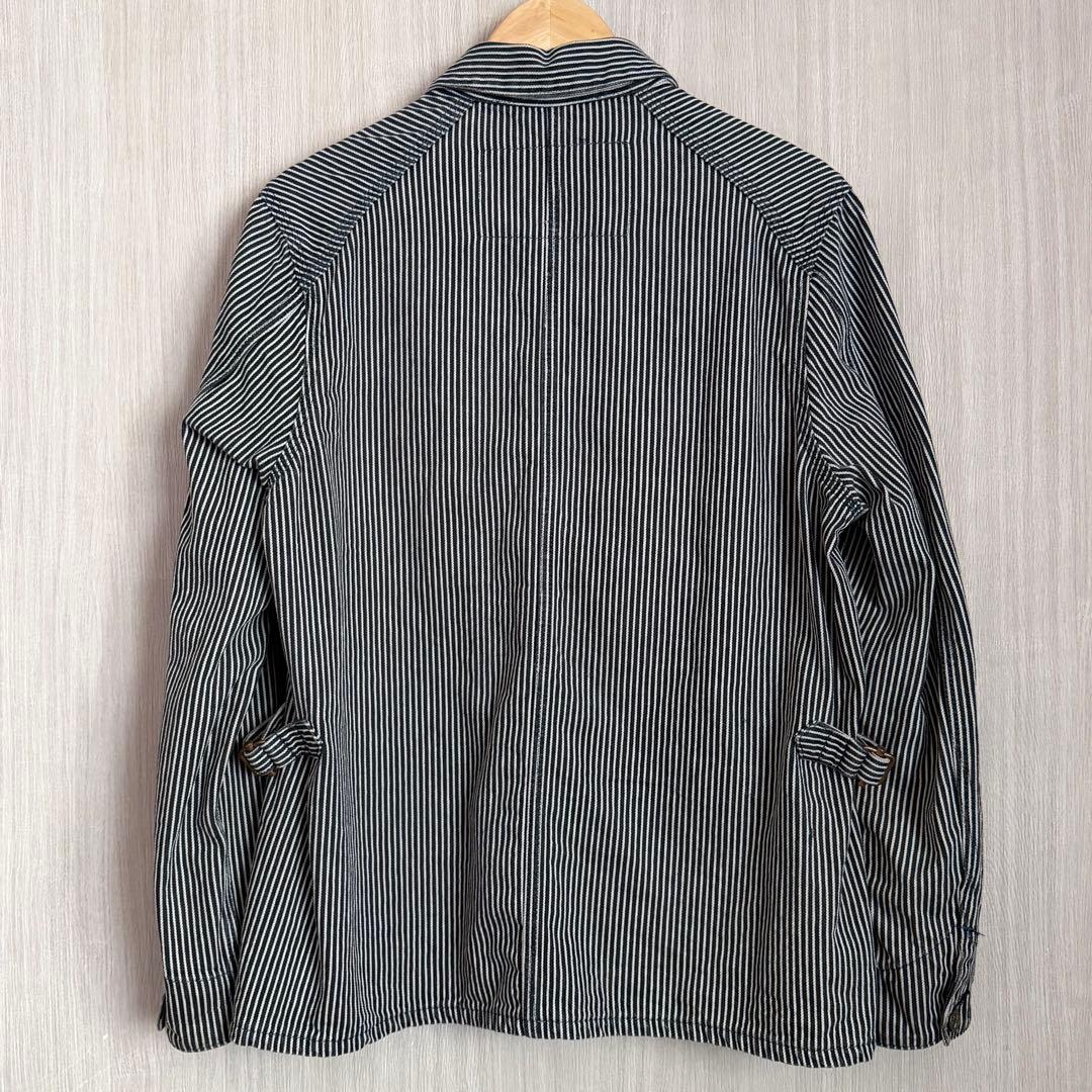 EVISU YAMANE エヴィス ヤマネ ヒッコリーストライプ カバーオール