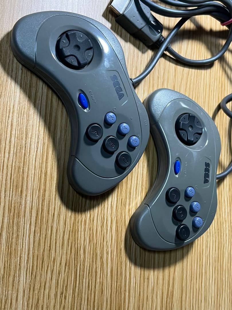SEGA セガサターン 本体　すぐ遊べるセット　動作確認済み　付属品付き　良品