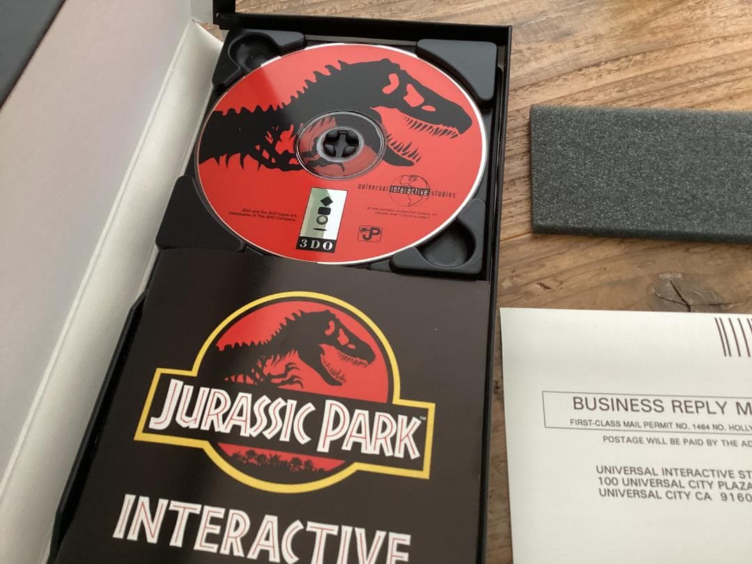 ★北米版/3DOソフト/JURASSIC PARK/ジュラシックパーク