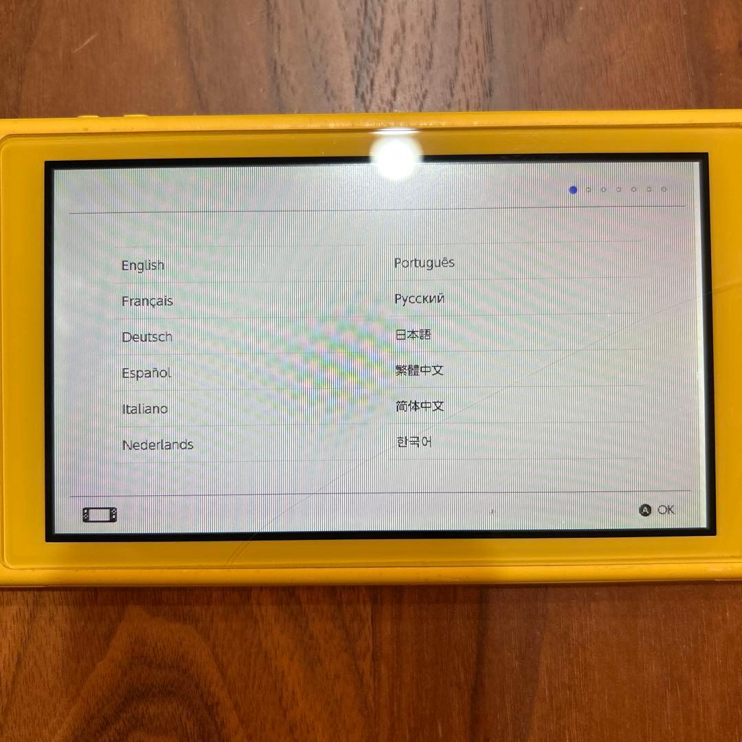 Nintendo Switch Lite イエロー 本体 ジャンク品