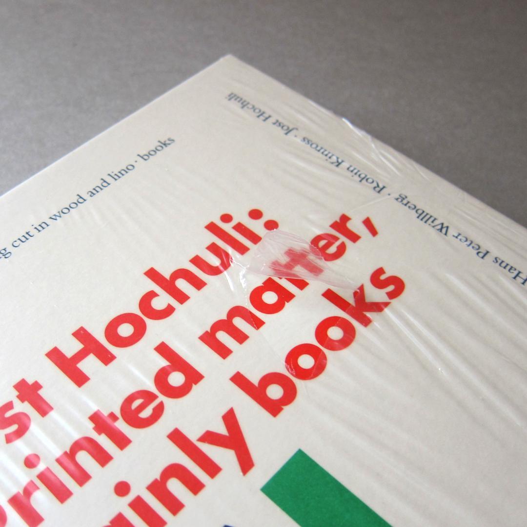 未開封 Jost Hochuli Printed Matter, Mainly