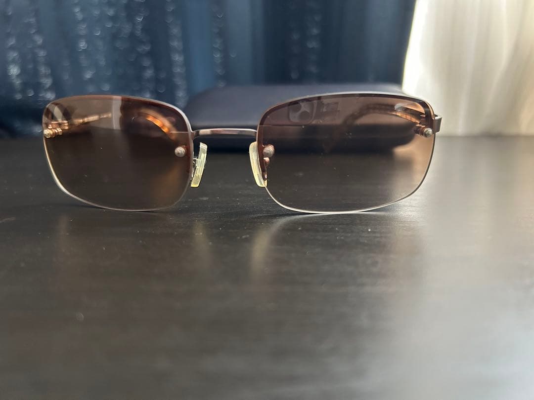 【美品】【再値下】Burberry B8874/Sサングラス スクエアビンテージ