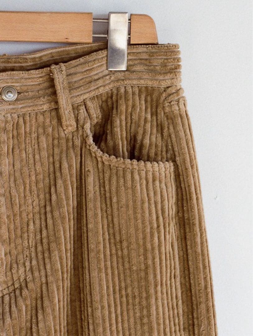 パンツ Wide Ridge Washed Corduroy