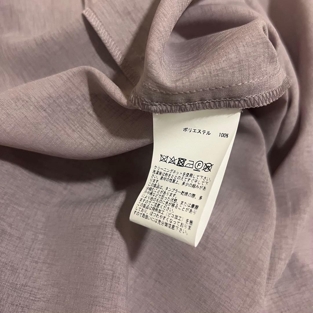 PINK HOUSE ピンクハウス ポリエステルシフォンスカート ピコフリル
