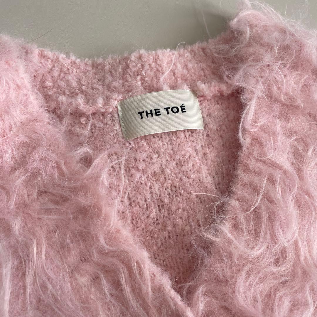 トップス THE TOE Westminster Shaggy Cardigan S