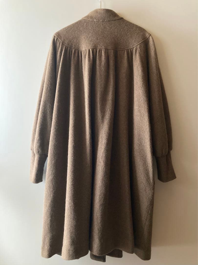 ◎vintage デザイン ニットコート ブラウン 80s 90s