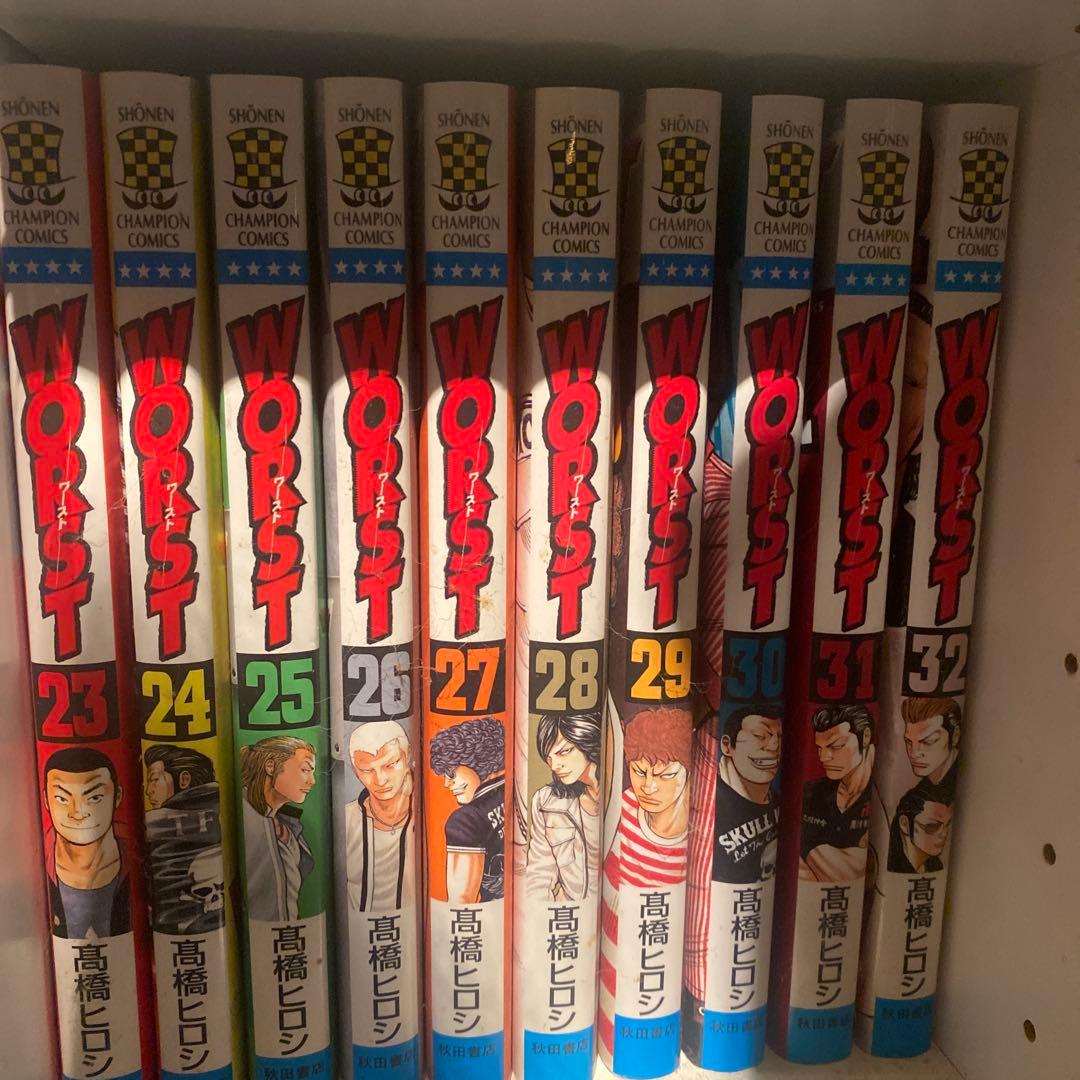 WORST全巻セット➕(WORST外伝WORST816クローズ外伝片桐拳物語)